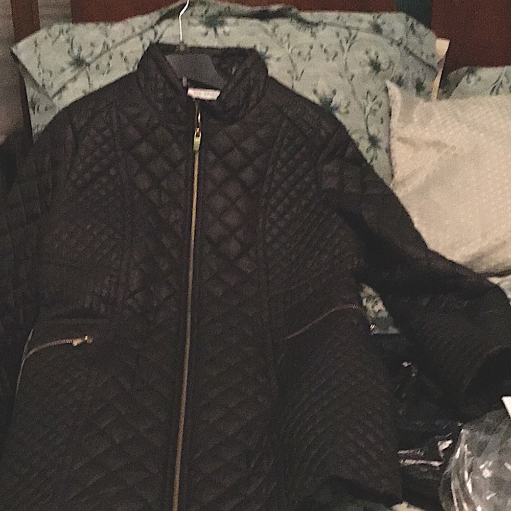 Black Quilted Jacket